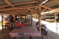 Bangsaray : Überdachte Marktstände