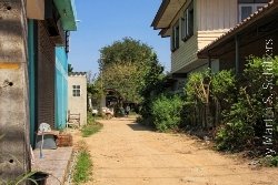 Bangsaray : Sicht in eine Seitenstrasse