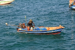 Koh Larn Fischerboot mit Aussenborder Bild 1